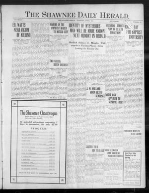 The Shawnee Daily Herald. (Shawnee, Okla.), Vol. 15, No. 247, Ed. 1 Saturday, June 3, 1911