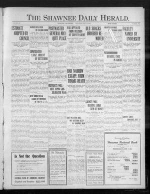 The Shawnee Daily Herald. (Shawnee, Okla.), Vol. 15, No. 273, Ed. 1 Saturday, July 8, 1911