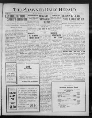 The Shawnee Daily Herald. (Shawnee, Okla.), Vol. 16, No. 83, Ed. 1 Wednesday, October 18, 1911