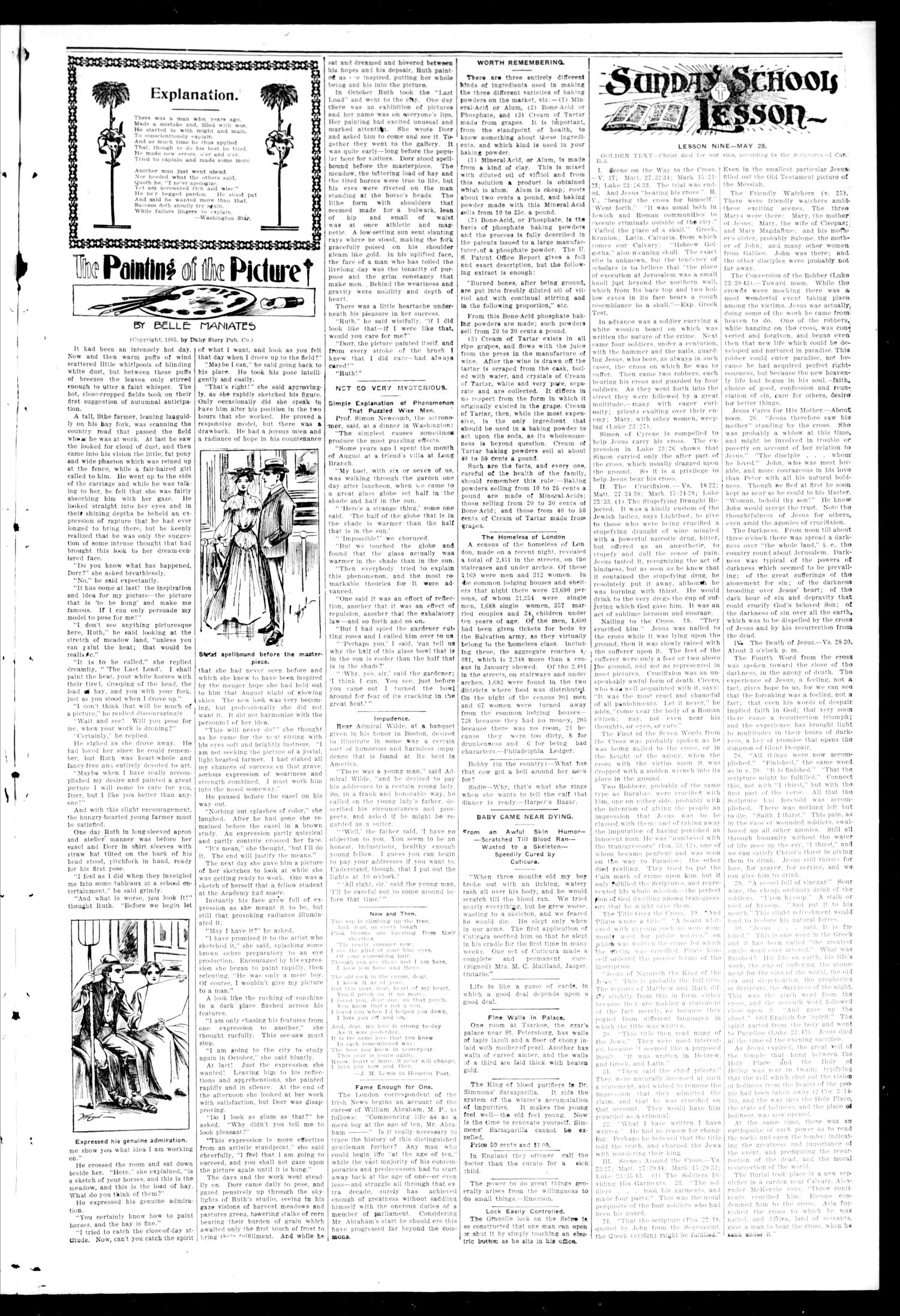The Moore Enterprise. (Moore, Okla.), Vol. 1, No. 43, Ed. 1 Friday, May 26, 1905
                                                
                                                    [Sequence #]: 3 of 8
                                                