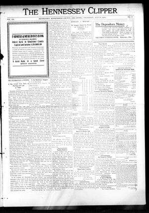 The Hennessey Clipper (Hennessey, Okla.), Vol. 20, No. 8, Ed. 1 Thursday, July 8, 1909