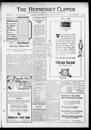 The Hennessey Clipper (Hennessey, Okla.), Vol. 24, No. 44, Ed. 1 Thursday, April 9, 1914