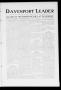 Newspaper: Davenport Leader (Davenport, Okla.), Vol. 2, No. 8, Ed. 1 Thursday, J…