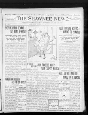The Shawnee News. (Shawnee, Okla.), Vol. 10, No. 184, Ed. 1 Wednesday, July 24, 1907