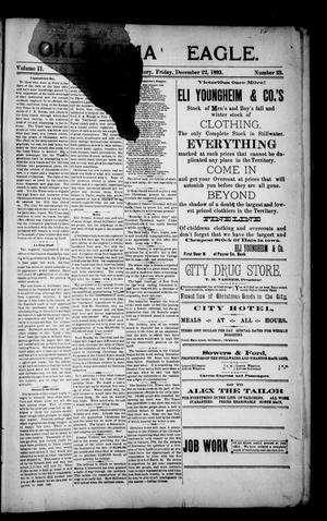 Oklahoma Eagle. (Stillwater, Okla. Terr.), Vol. 2, No. 23, Ed. 1 Friday, December 22, 1893