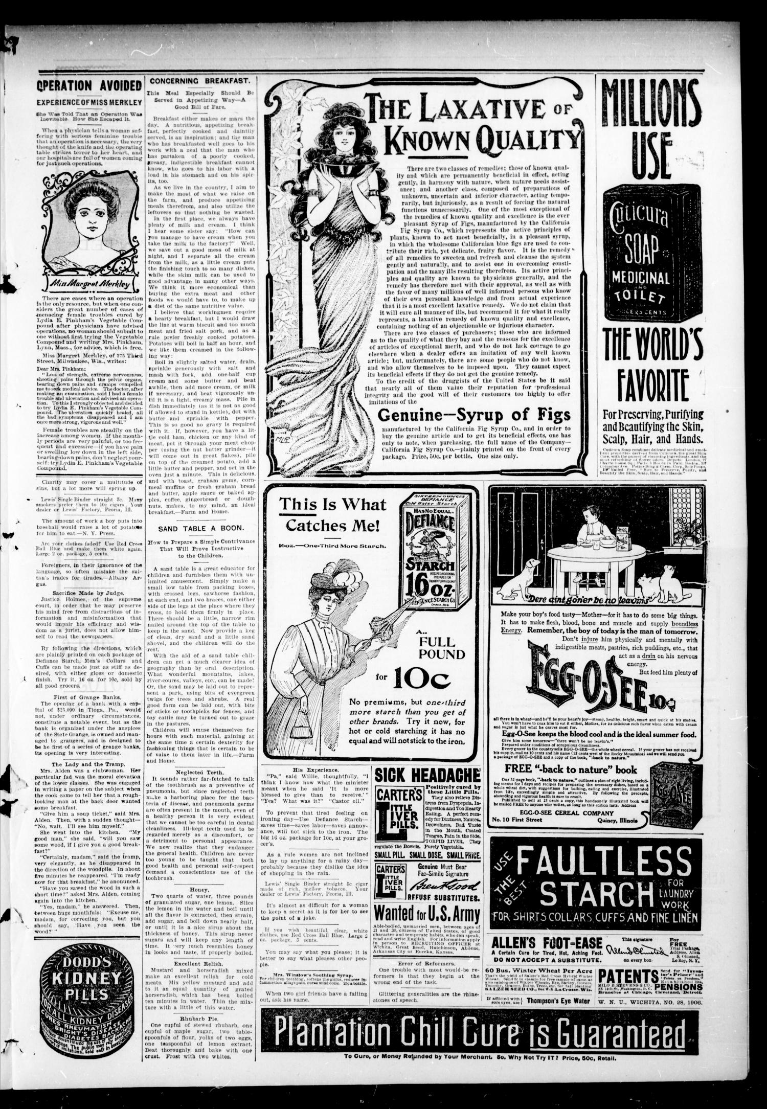 The Dover News. (Dover, Okla.), Vol. 6, No. 20, Ed. 1 Thursday, July 12, 1906
                                                
                                                    [Sequence #]: 3 of 4
                                                
