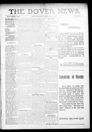 Primary view of object titled 'The Dover News. (Dover, Okla.), Vol. 8, No. 4, Ed. 1 Thursday, March 12, 1908'.
