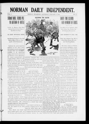 Norman Daily Independent. (Norman, Okla.), Vol. 1, No. 6, Ed. 1 Saturday, January 9, 1909