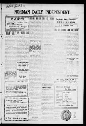 Norman Daily Independent. (Norman, Okla.), Vol. 1, No. 126, Ed. 1 Saturday, May 29, 1909