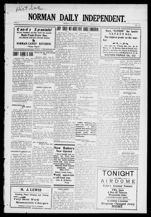 Norman Daily Independent. (Norman, Okla.), Vol. 1, No. 147, Ed. 1 Monday, June 21, 1909