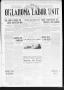 Newspaper: The Oklahoma Labor Unit (Oklahoma City, Okla.), Vol. 2, No. 6, Ed. 1 …