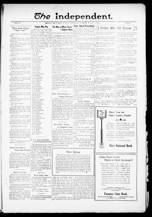 The Independent. (Cashion, Okla.), Vol. 13, No. 41, Ed. 1 Thursday, February 17, 1921