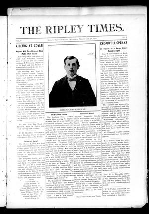 The Ripley Times. (Ripley, Okla.), Vol. 5, No. 4, Ed. 1 Friday, October 28, 1904