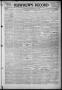 Primary view of Renfrew's Record (Alva, Okla.), Vol. 15, No. 34, Ed. 1 Friday, June 30, 1916