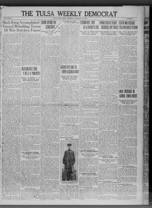 The Tulsa Weekly Democrat (Tulsa, Okla.), Vol. 20, No. 37, Ed. 1 Thursday, January 17, 1918