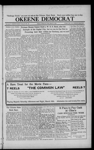 Okeene Democrat (Okeene, Okla.), Vol. 2, No. 25, Ed. 1 Friday, March 8, 1918