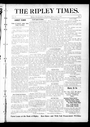 The Ripley Times. (Ripley, Okla.), Vol. 6, No. 19, Ed. 1 Friday, February 9, 1906