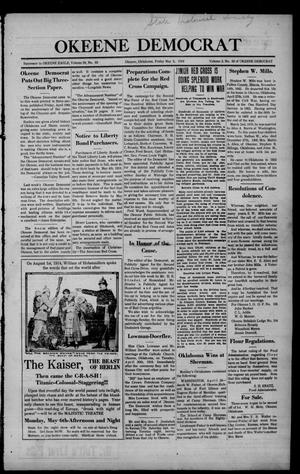 Okeene Democrat (Okeene, Okla.), Vol. 2, No. 33, Ed. 1 Friday, May 3, 1918