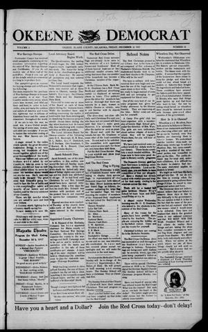 Okeene Democrat (Okeene, Okla.), Vol. 2, No. 15, Ed. 1 Friday, December 21, 1917