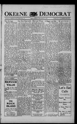 Okeene Democrat (Okeene, Okla.), Vol. 2, No. 17, Ed. 1 Friday, January 11, 1918