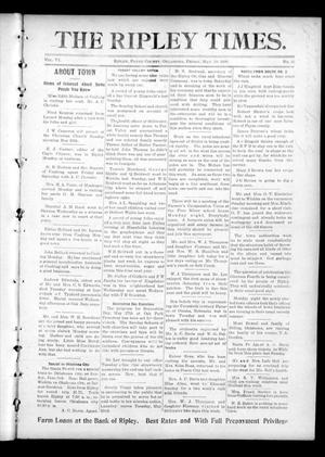 The Ripley Times. (Ripley, Okla.), Vol. 6, No. 33, Ed. 1 Friday, May 18, 1906
