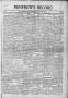 Newspaper: Renfrew's Record (Alva, Okla.), Vol. 11, No. 51, Ed. 1 Friday, Novemb…