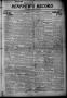 Primary view of Renfrew's Record (Alva, Okla.), Vol. 19, No. 35, Ed. 1 Friday, June 25, 1920