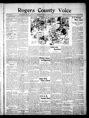 Rogers County Voice (Collinsville, Okla.), Vol. 1, No. 27, Ed. 1 Saturday, January 17, 1914