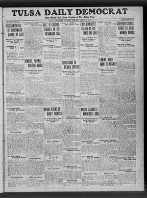 Primary view of object titled 'Tulsa Daily Democrat (Tulsa, Okla.), Vol. 7, No. 266, Ed. 1 Tuesday, August 8, 1911'.
