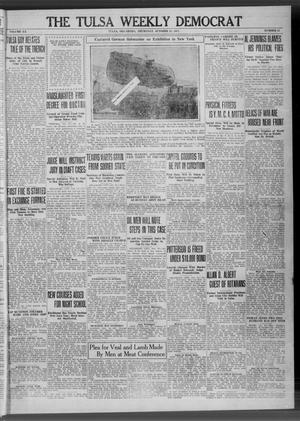 The Tulsa Weekly Democrat (Tulsa, Okla.), Vol. 20, No. 25, Ed. 1 Thursday, October 25, 1917