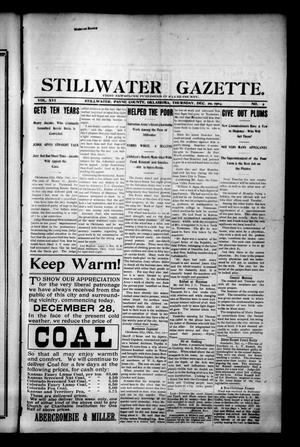 Stillwater Gazette. (Stillwater, Okla.), Vol. 16, No. 2, Ed. 1 Thursday, December 29, 1904