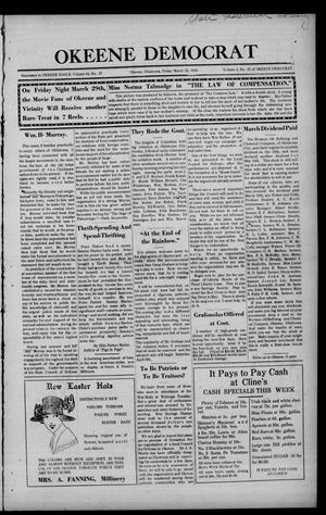 Okeene Democrat (Okeene, Okla.), Vol. 2, No. 27, Ed. 1 Friday, March 22, 1918