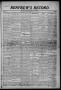 Thumbnail image of item number 1 in: 'Renfrew's Record (Alva, Okla.), Vol. 18, No. 37, Ed. 1 Friday, July 11, 1919'.