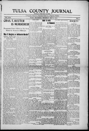Tulsa County Journal (Tulsa, Okla.), Vol. 23, No. 8, Ed. 1 Thursday, May 9, 1912