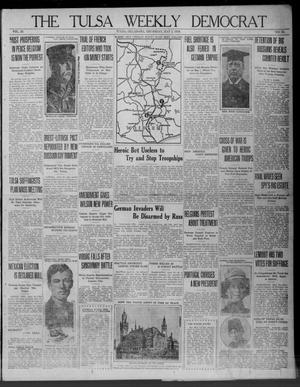 The Tulsa Weekly Democrat (Tulsa, Okla.), Vol. 20, No. 52, Ed. 1 Thursday, May 2, 1918