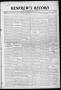 Primary view of Renfrew's Record (Alva, Okla.), Vol. 18, No. 29, Ed. 1 Friday, May 16, 1919