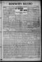 Thumbnail image of item number 1 in: 'Renfrew's Record (Alva, Okla.), Vol. 14, No. 12, Ed. 1 Friday, January 29, 1915'.
