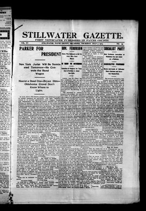Stillwater Gazette. (Stillwater, Okla.), Vol. 15, No. 29, Ed. 1 Thursday, July 7, 1904