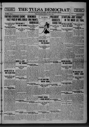 Primary view of object titled 'The Tulsa Democrat. (Tulsa, Okla.), Vol. 5, No. 18, Ed. 1 Thursday, June 17, 1909'.
