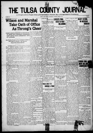 The Tulsa County Journal (Tulsa, Okla.), Vol. 12, No. 51, Ed. 1 Thursday, March 6, 1913