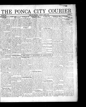 Primary view of object titled 'The Ponca City Courier (Ponca City, Okla.), Vol. 29, No. 5, Ed. 1 Thursday, March 3, 1921'.