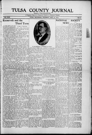 Tulsa County Journal (Tulsa, Okla.), Vol. 23, No. 9, Ed. 1 Thursday, May 16, 1912