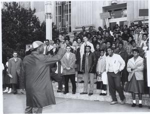 Civil Rights Gathering at Civic Center