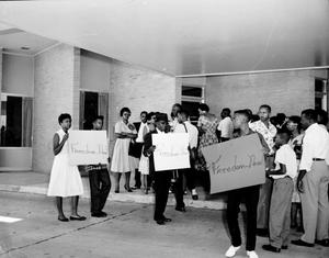 Civil Rights Protest at Capitol Hill Bank