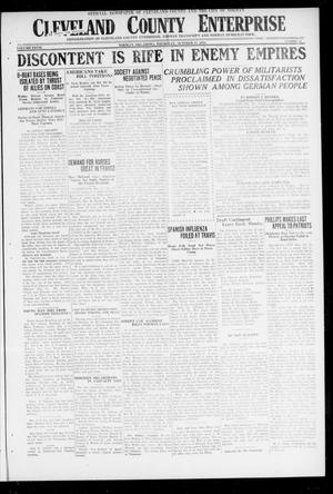 Cleveland County Enterprise (Norman, Okla.), Vol. 27, No. 16, Ed. 1 Wednesday, October 17, 1917
