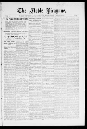 The Noble Picayune. (Noble, Okla. Terr.), Vol. 1, No. 15, Ed. 1 Wednesday, April 24, 1895