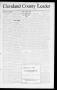 Thumbnail image of item number 1 in: 'Cleveland County Leader (Lexington, Okla. Terr.), Vol. 8, No. 38, Ed. 1 Saturday, June 17, 1899'.
