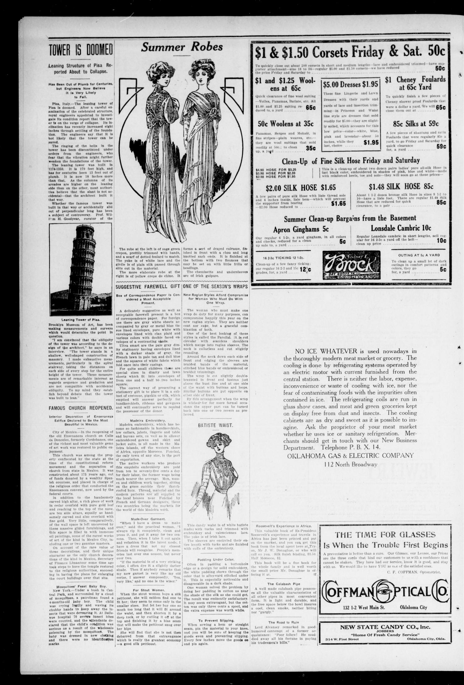 The Moore Messenger. (Moore, Okla.), Vol. 3, No. 15, Ed. 1 Saturday, August 13, 1910
                                                
                                                    [Sequence #]: 2 of 8
                                                