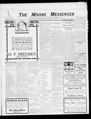 The Moore Messenger (Moore, Okla.), Vol. 5, No. 40, Ed. 1 Thursday, December 19, 1912