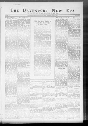Primary view of object titled 'The Davenport New Era (Davenport, Okla.), Vol. 10, No. 20, Ed. 1 Thursday, June 27, 1918'.
